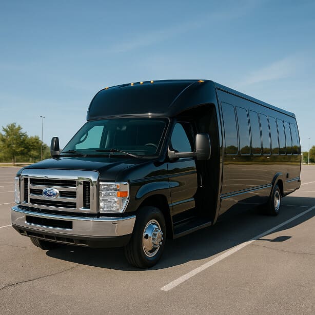Jonesboro Shuttle Bus Rentals 18 Passenger Shuttle Bus