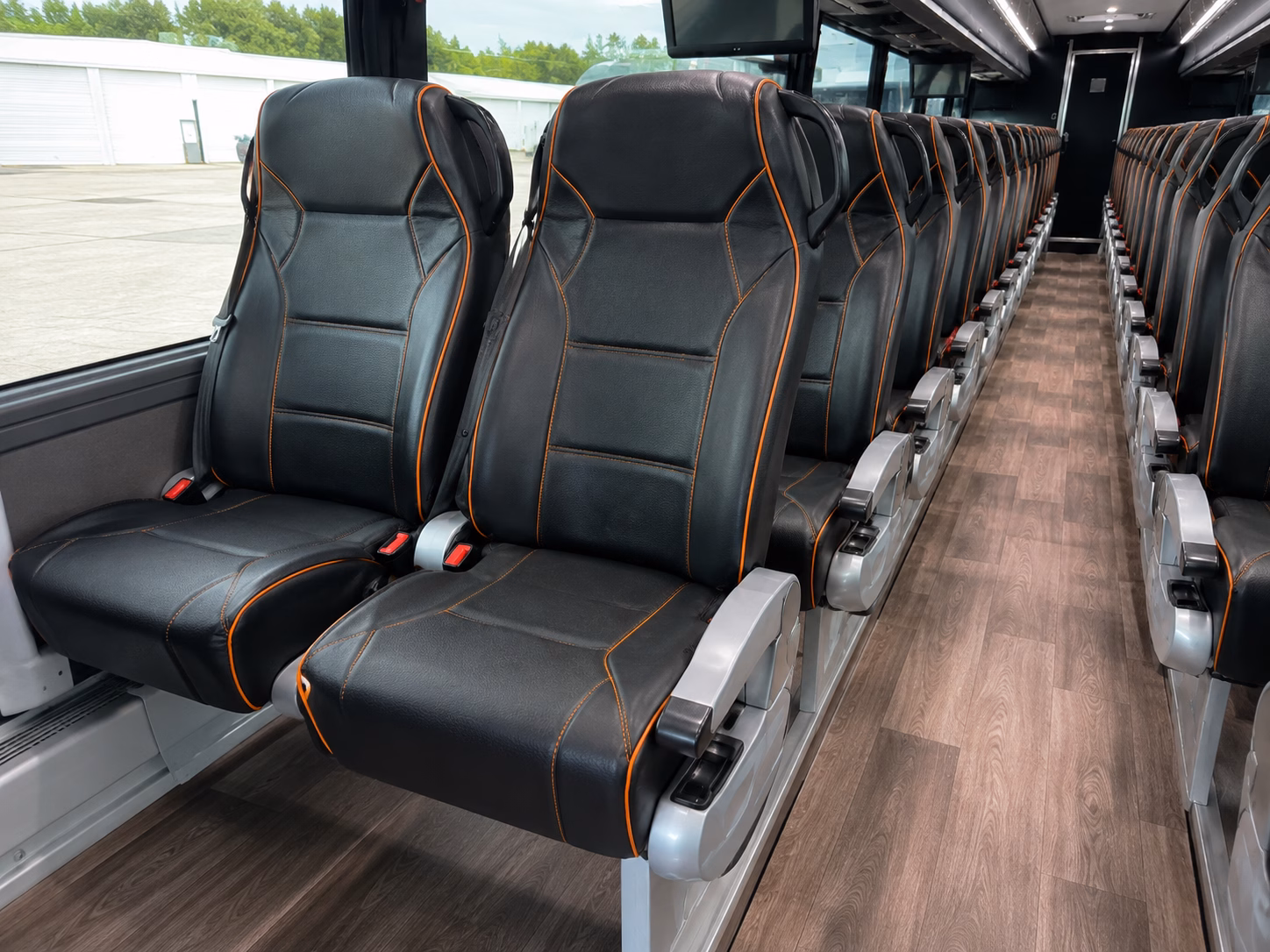 jonesboro construction and film crew shuttle buses